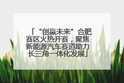 “创赢未来”合肥赛区火热开赛，聚焦新能源汽车赛道助力长三角一体化发展