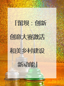 留坝：创新创意大赛激活和美乡村建设新动能