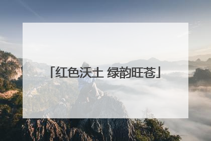 红色沃土 绿韵旺苍