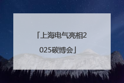 上海电气亮相2025碳博会