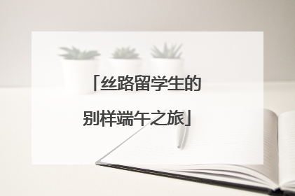 丝路留学生的别样端午之旅
