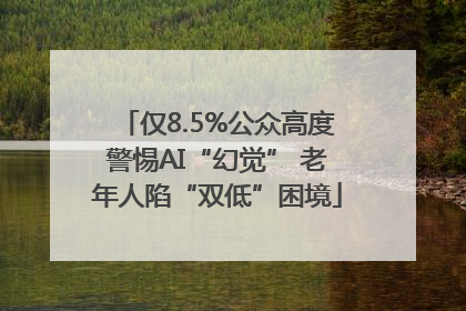 仅8.5%公众高度警惕AI“幻觉” 老年人陷“双低”困境