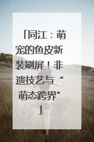 同江：萌宠的鱼皮新装刷屏！非遗技艺与“萌态跨界”
