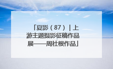 夏影（87）｜上游主题摄影征稿作品展——周社根作品