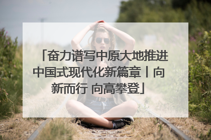 奋力谱写中原大地推进中国式现代化新篇章丨向新而行 向高攀登