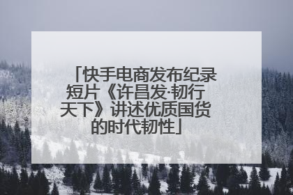 快手电商发布纪录短片《许昌发·韧行天下》讲述优质国货的时代韧性