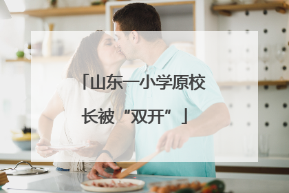 山东一小学原校长被“双开”
