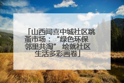 山西闻喜中城社区跳蚤市场：“绿色环保 邻里共淘” 绘就社区生活多彩画卷