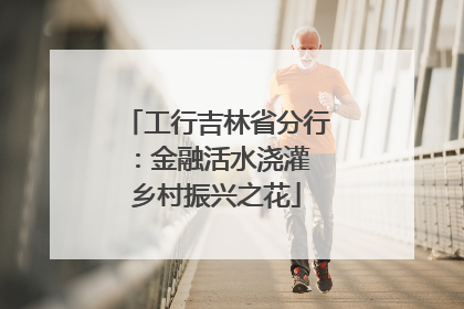 工行吉林省分行：金融活水浇灌 乡村振兴之花