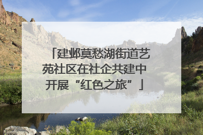 建邺莫愁湖街道艺苑社区在社企共建中开展“红色之旅”