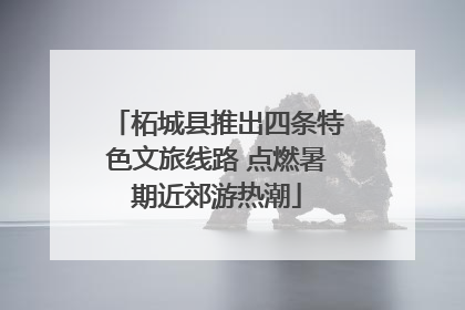 柘城县推出四条特色文旅线路 点燃暑期近郊游热潮