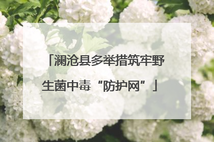 澜沧县多举措筑牢野生菌中毒“防护网”