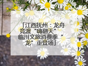 江西抚州：龙舟竞渡“嗨翻天” 临川文旅消费季“龙”重登场