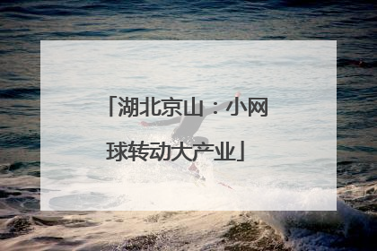 湖北京山：小网球转动大产业