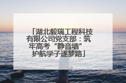 湖北毅瑞工程科技有限公司党支部：筑牢高考“静音墙” 护航学子逐梦路
