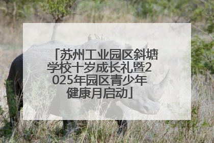 苏州工业园区斜塘学校十岁成长礼暨2025年园区青少年健康月启动