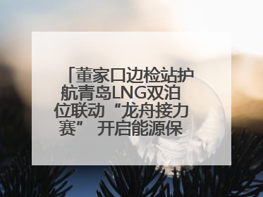 董家口边检站护航青岛LNG双泊位联动“龙舟接力赛” 开启能源保供新篇章