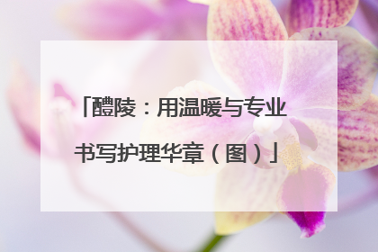 醴陵：用温暖与专业 书写护理华章（图）