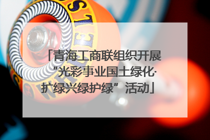 青海工商联组织开展“光彩事业国土绿化·扩绿兴绿护绿”活动