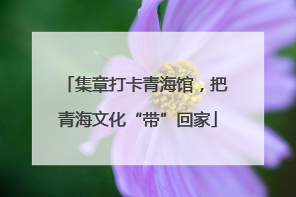 集章打卡青海馆，把青海文化“带”回家
