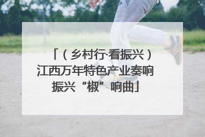 （乡村行·看振兴）江西万年特色产业奏响振兴“椒”响曲