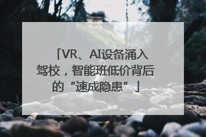 VR、AI设备涌入驾校，智能班低价背后的“速成隐患”